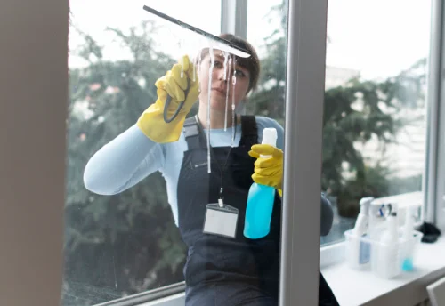 Nettoyage de vitres intérieures et extérieures à Colondannes